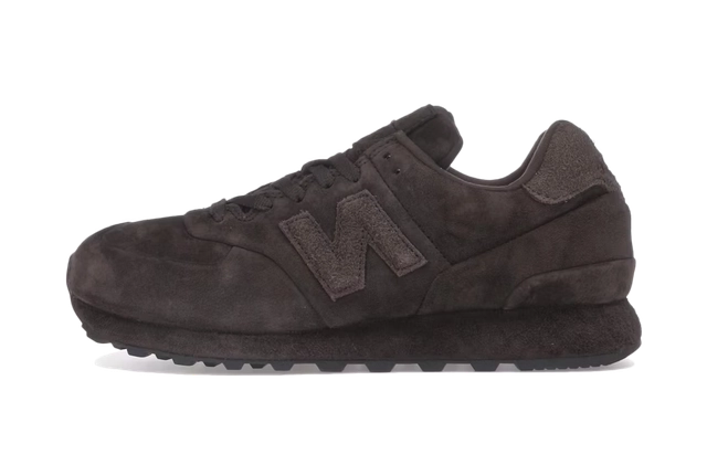 New Balance 574 Legacy Stone Island Ghost Dark Brown