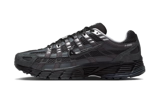 Nike P-6000 Suede Anthracite Metallic Silver