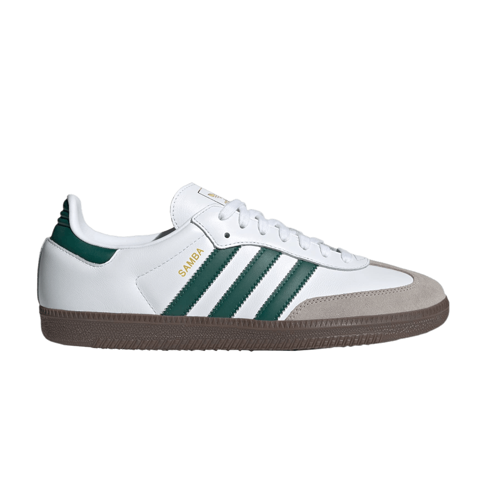 adidas Samba OG Cloud White Collegiate Green