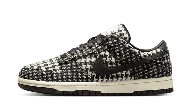 Nike Dunk Low Harris Tweed White Black Multi (Women's)