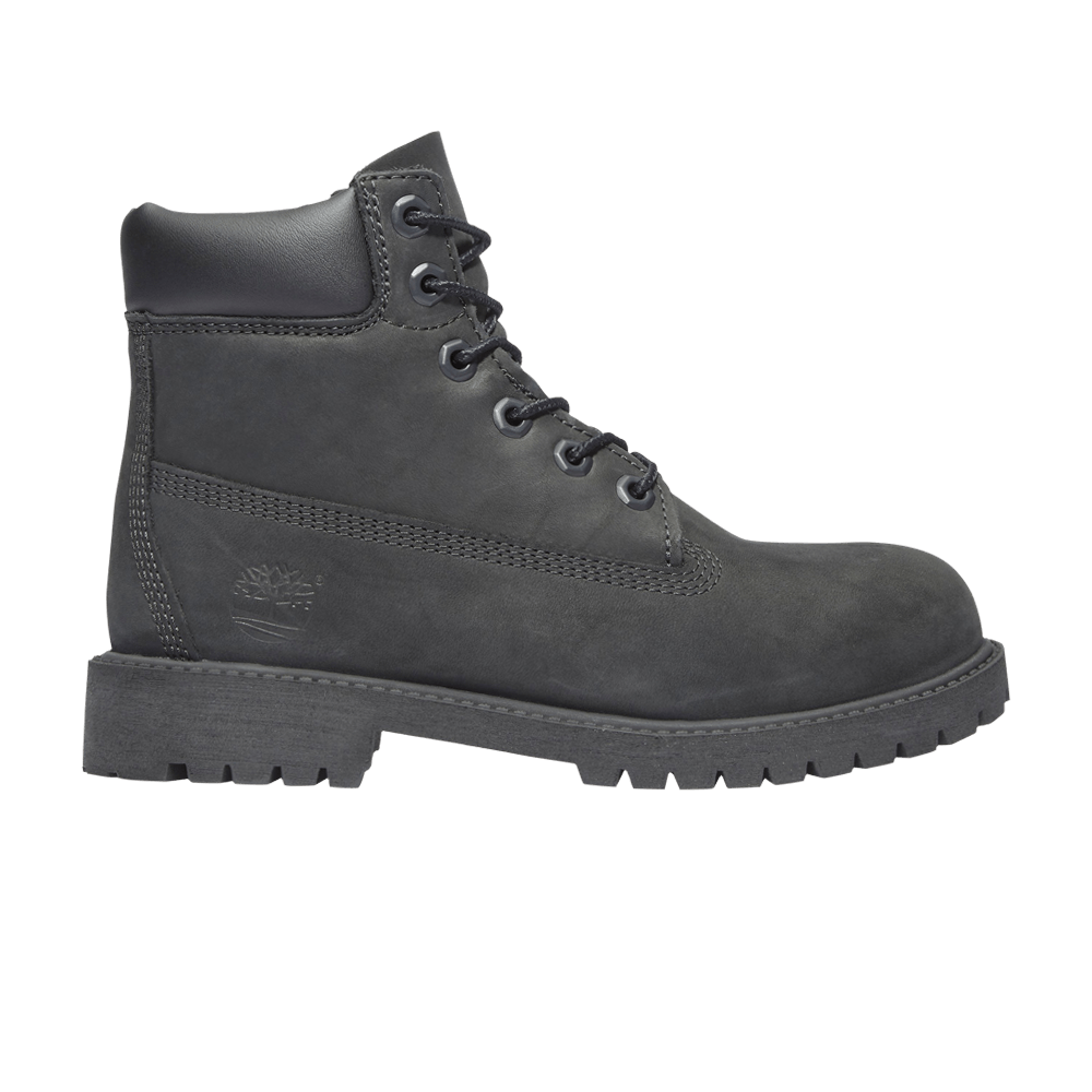 Timberland 6" Premium Waterproof Boot Black (GS)