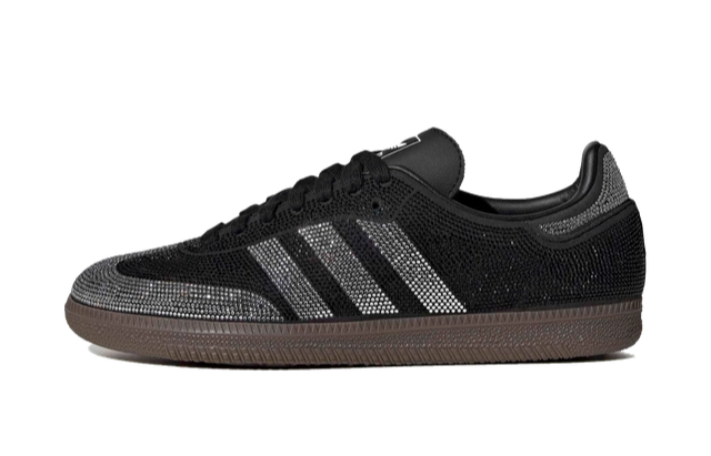 adidas Samba OG Rhinestone Black Silver (Women's)