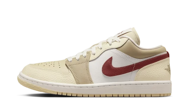 Jordan 1 Low SE Desert Khaki Red Sepia (Women's)