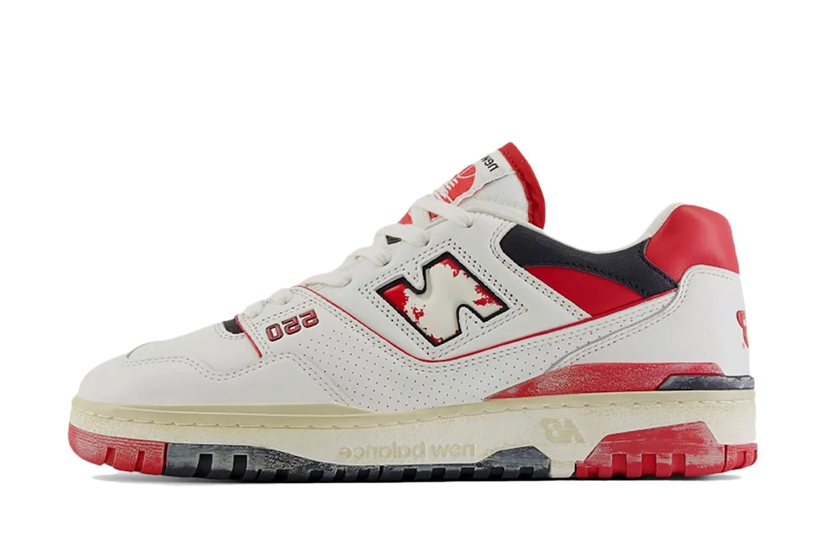 New Balance 550 Vintage Pack Team Red
