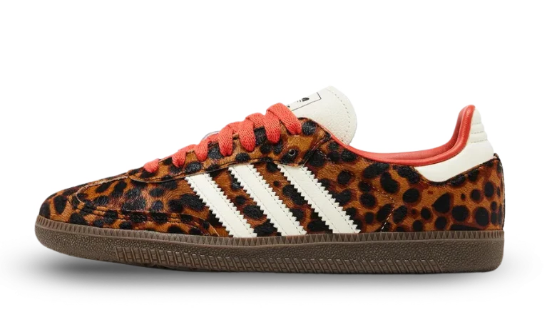 Adidas Samba OG Preloved Red Leopard