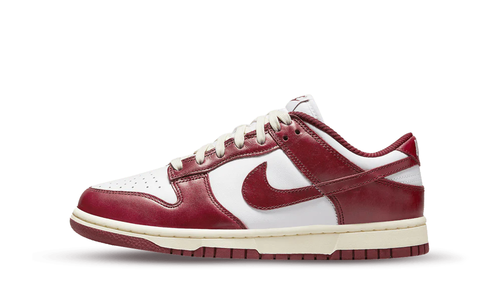Nike Dunk Low PRM Vintage Team Red