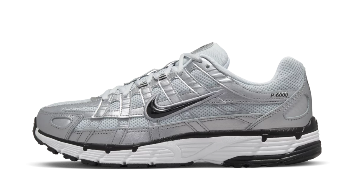 Nike P-6000 Metallic Silver Pure Platinum (Women's)