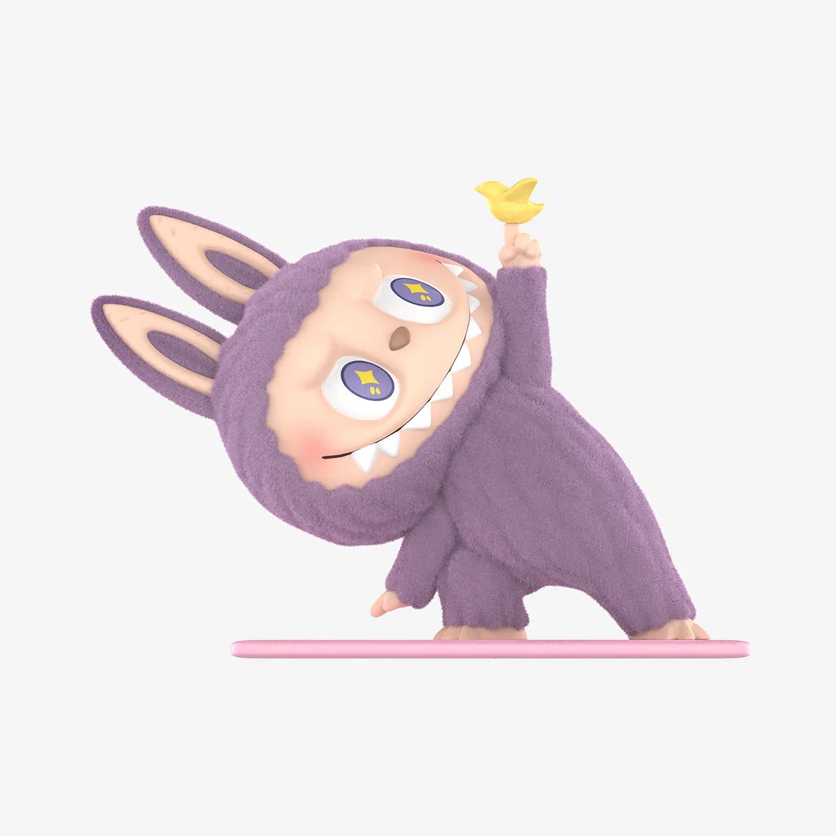 Pop Mart Labubu The Monsters Lazy Yoga Series Figures Single Blind Box