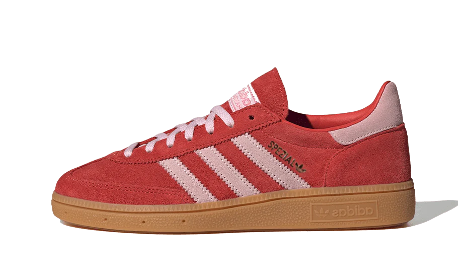 Adidas Handball Spezial Bright Red Clear Pink (Women's)