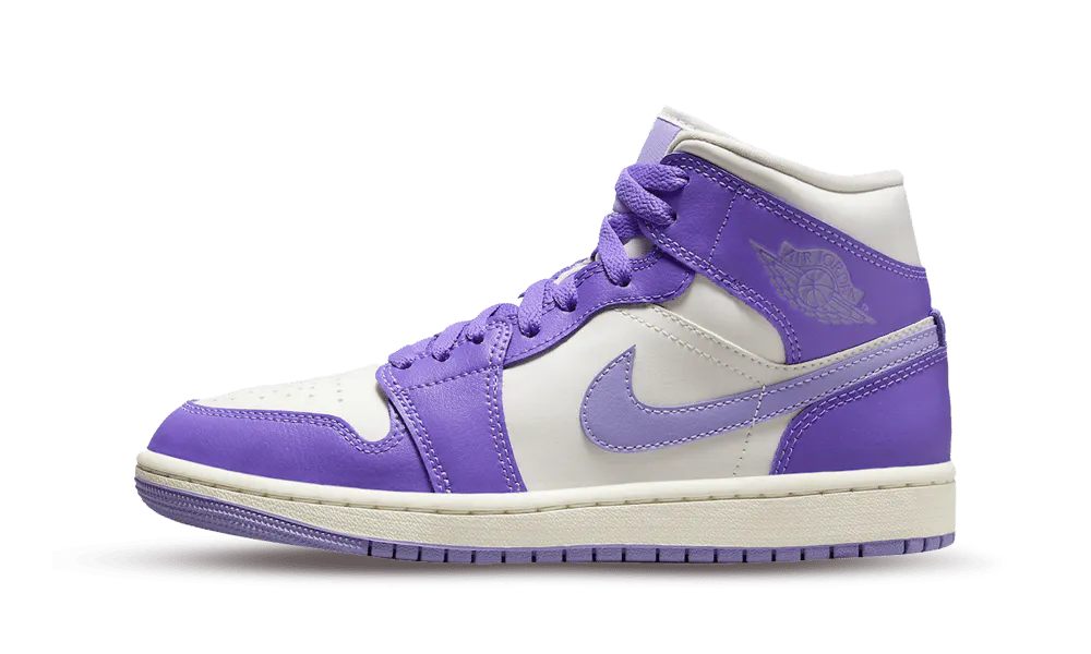 Jordan 1 Mid Action Grape (Women's)