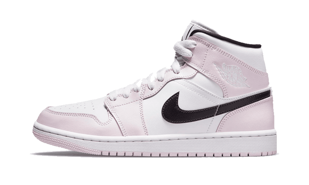 Jordan 1 Mid Barely Rose (Women's)