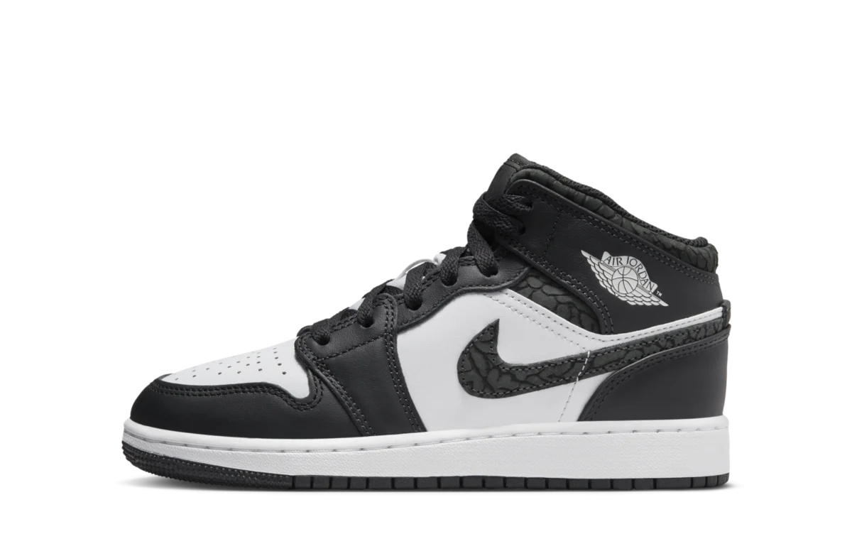 Jordan 1 Mid SE Panda Elephant (GS)