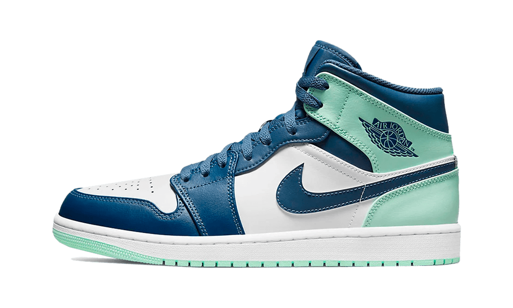Jordan 1 Mid Mystic Navy Mint Foam