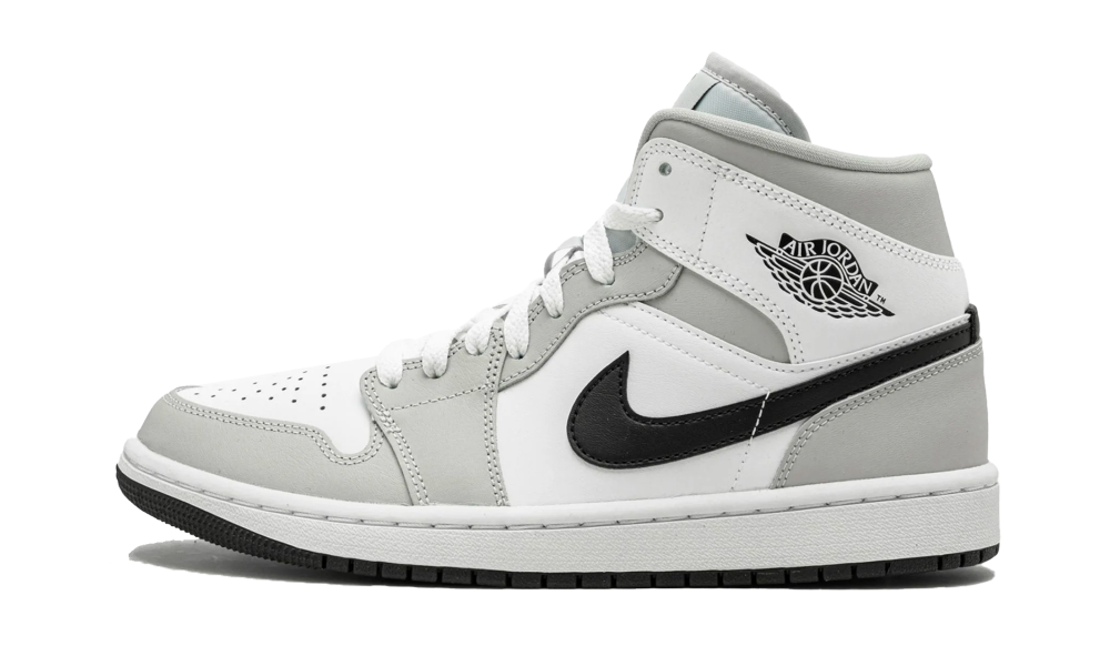 Jordan 1 Mid Light Smoke Grey (Women's)