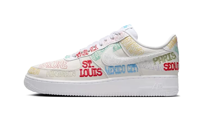 Nike Air Force 1 Low World Tour White