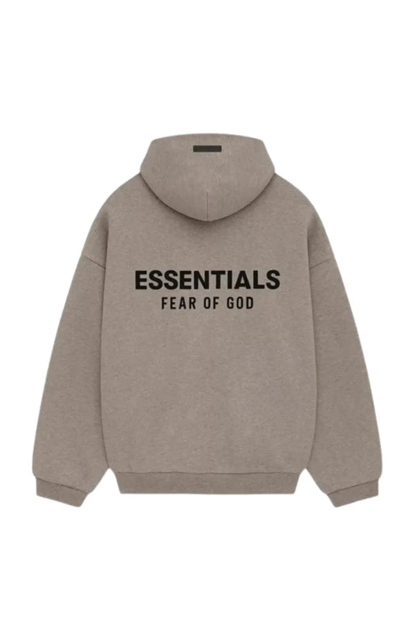 Fear of God Essentials FW24 Heather Grey Hoodie