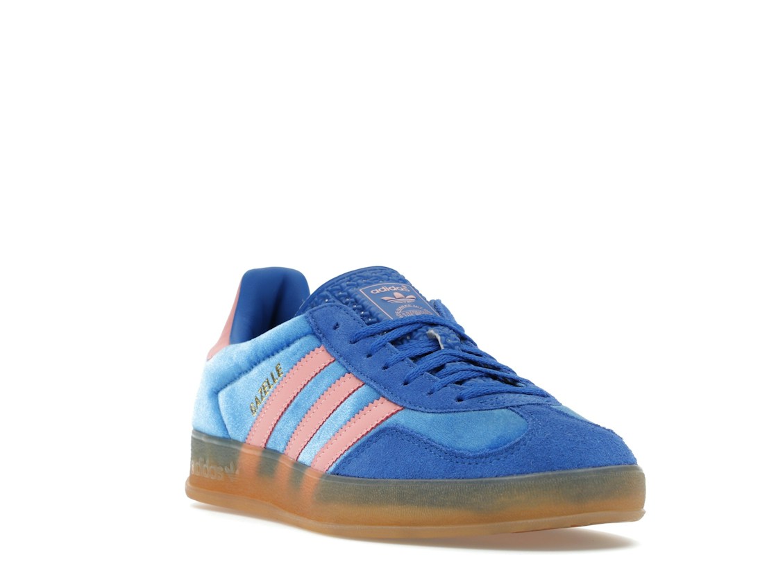 Adidas Gazelle Indoor Blue Semi Pink Spark
