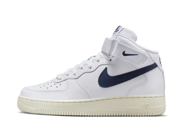 Nike Air Force 1 Mid '07 White Midnight Navy (Women's)