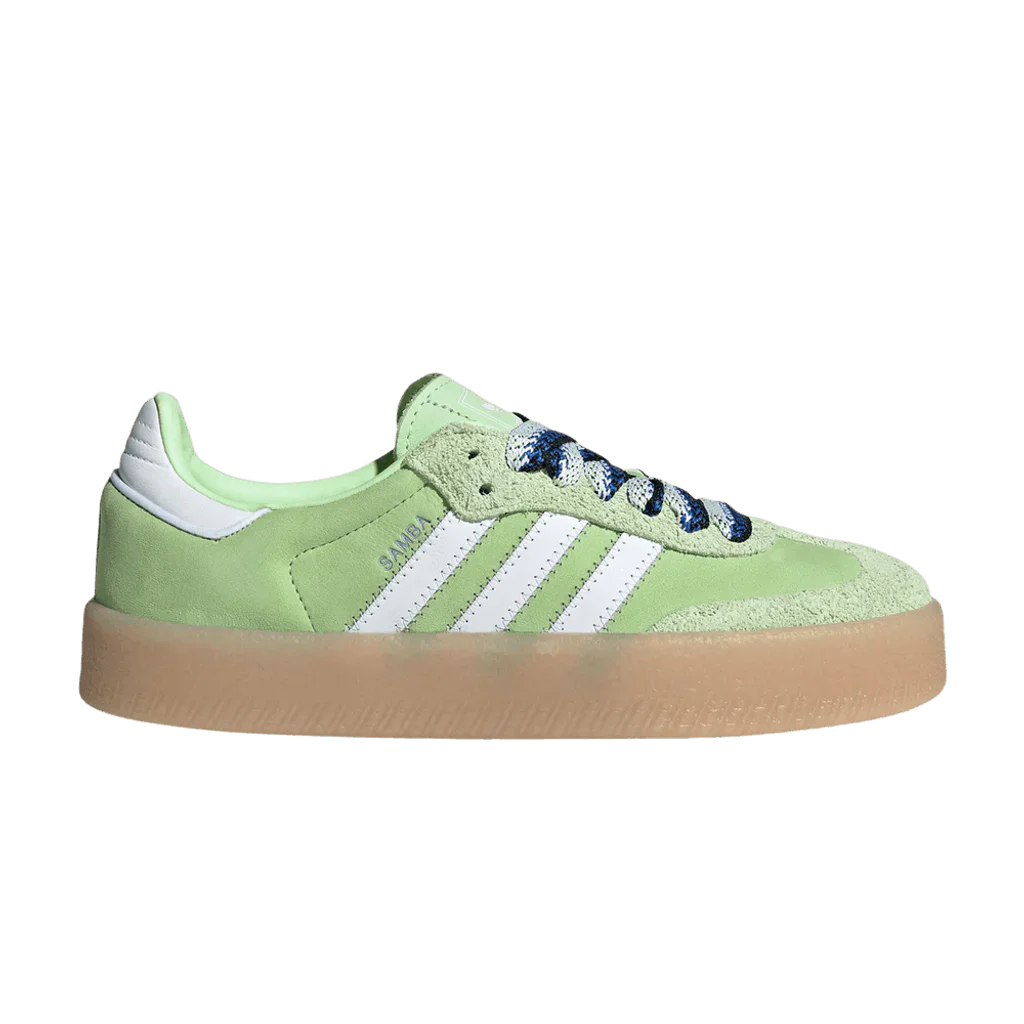 adidas Sambae Semi Green Spark White Wonder Blue (W)