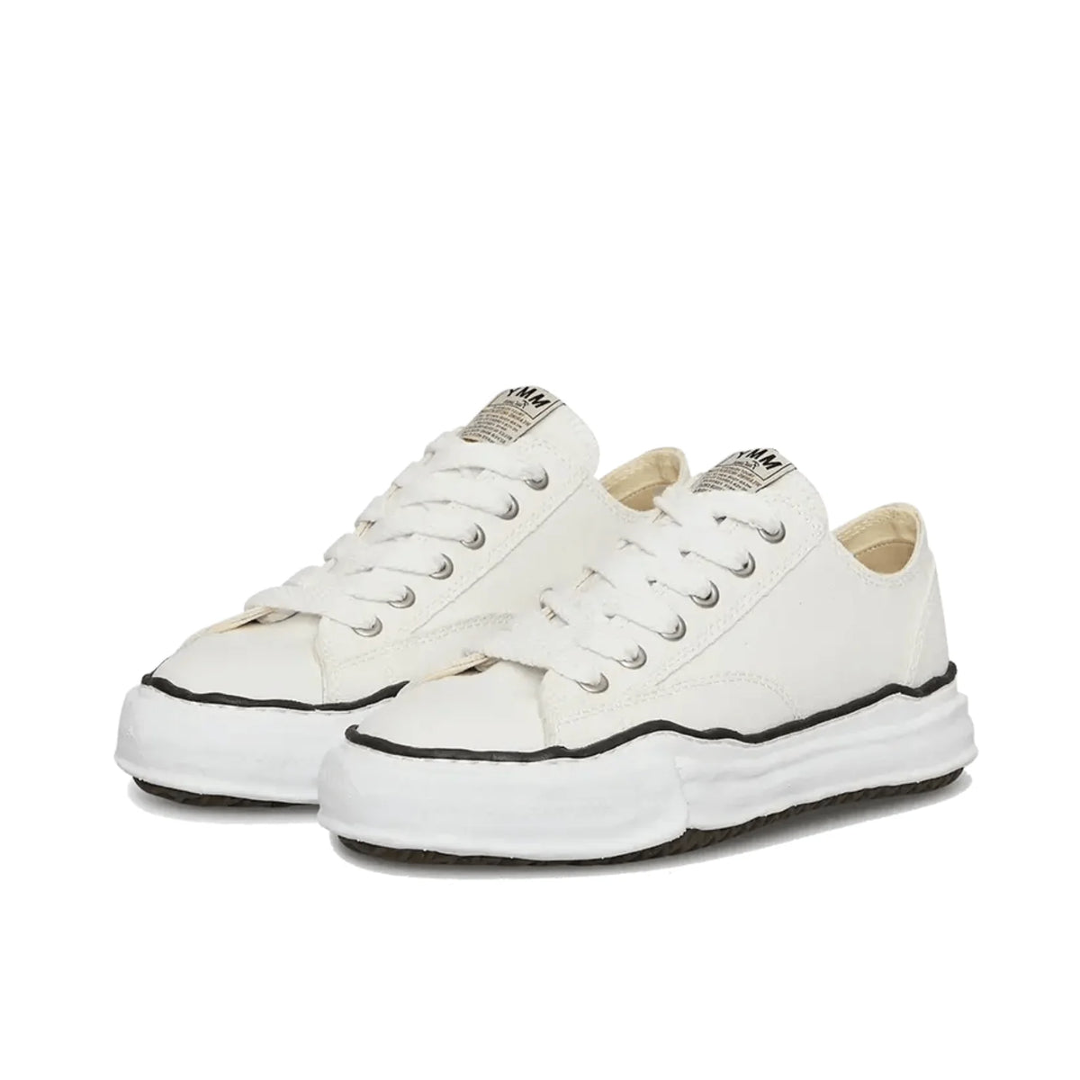 Maison Mihara Yasuhiro Peterson OG Sole Canvas Low White