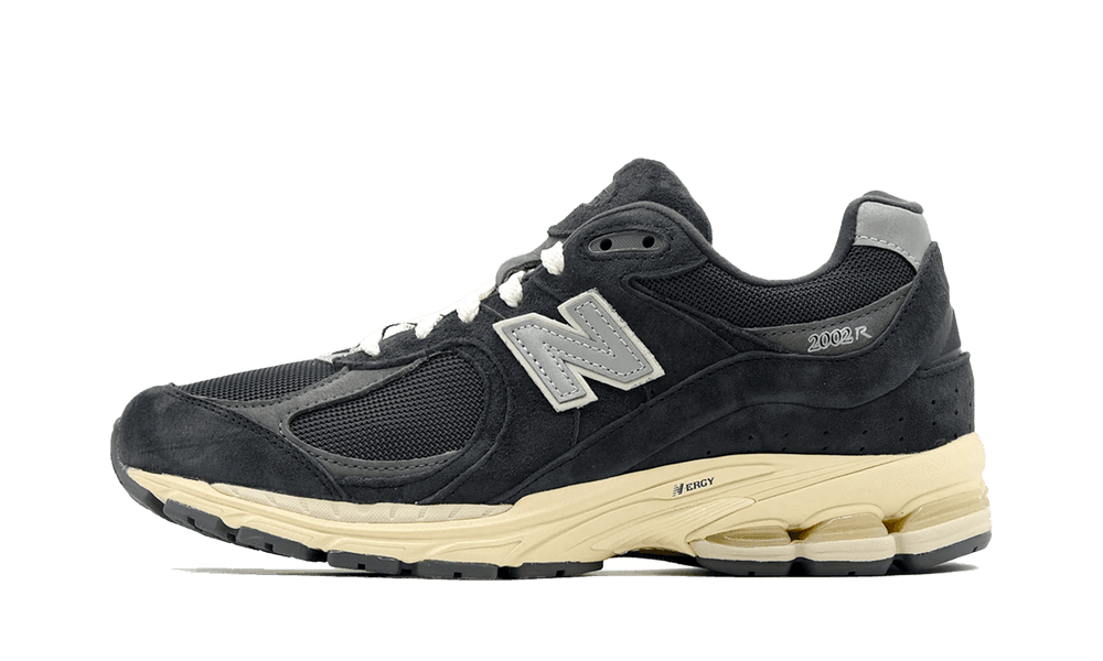 New Balance 2002R Black Dark Grey