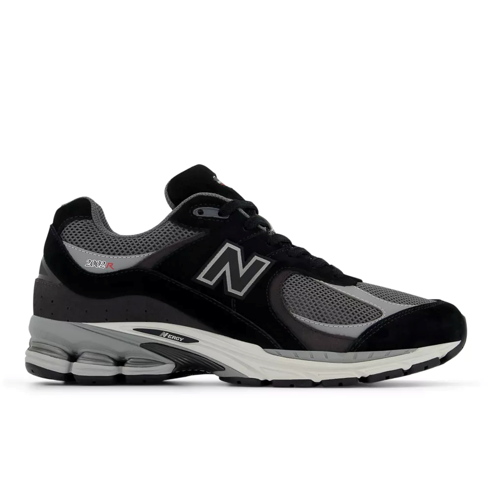 New Balance 2002R Black Castlerock Grey