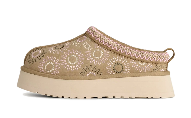 UGG Tazz Sun Stitch Slipper Mustard Seed (Women's)