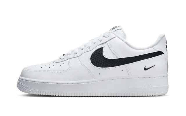 Nike Air Force 1 Low SE Nylon Swoosh White Black