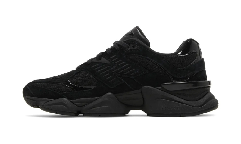 New Balance 9060 Triple Black Patent