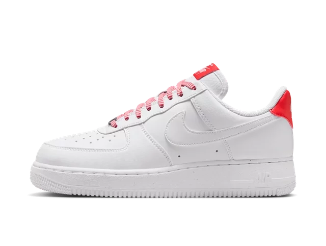 Nike Air Force 1 Low '07 White Pink Foam Metallic Silver Light Crimson (Women's)