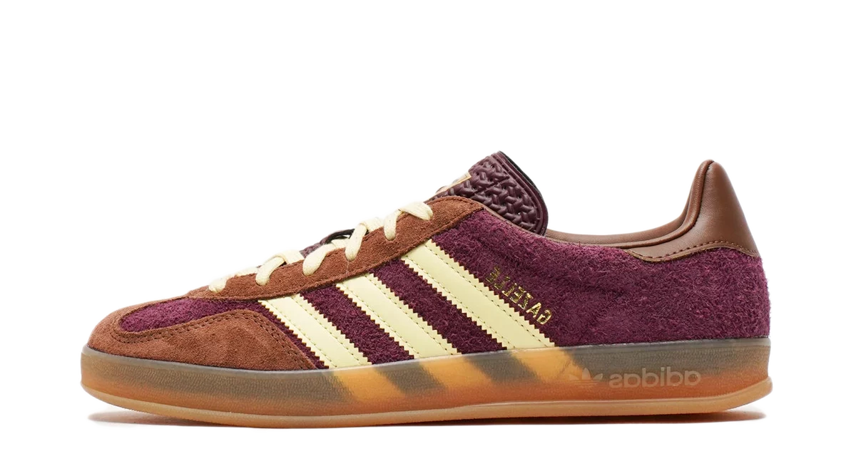 adidas Gazelle Indoor Maroon Almost Yellow