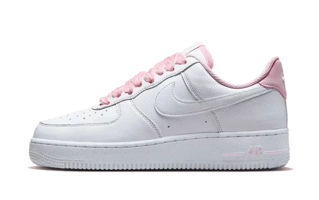 Nike Air Force 1 Low Vintage Pink Foam Velvet Laces (Women's)
