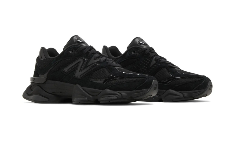 New Balance 9060 Triple Black Patent