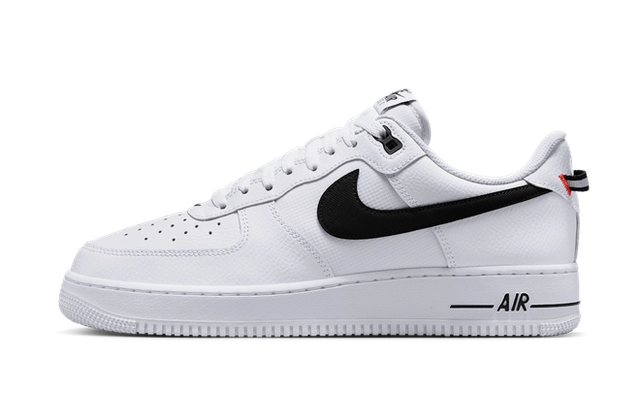 Nike Air Force 1 Low '07 LV8 White Black Bright Crimson