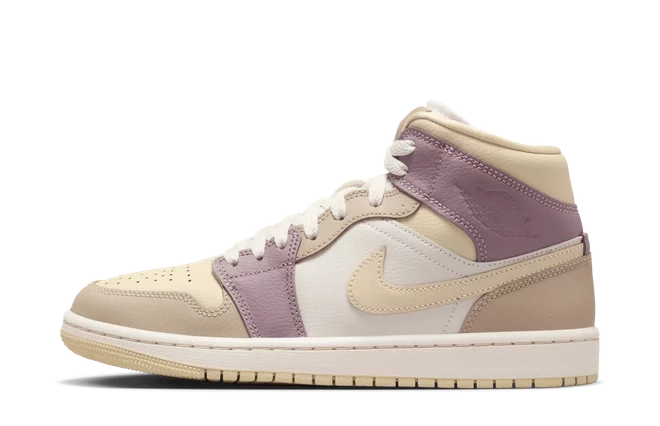 Jordan 1 Mid Light Orewood Brown Taupe Grey (Women's)