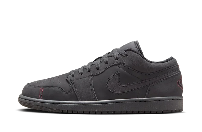 Jordan 1 Low SE Craft Dark Smoke Grey Varsity Red