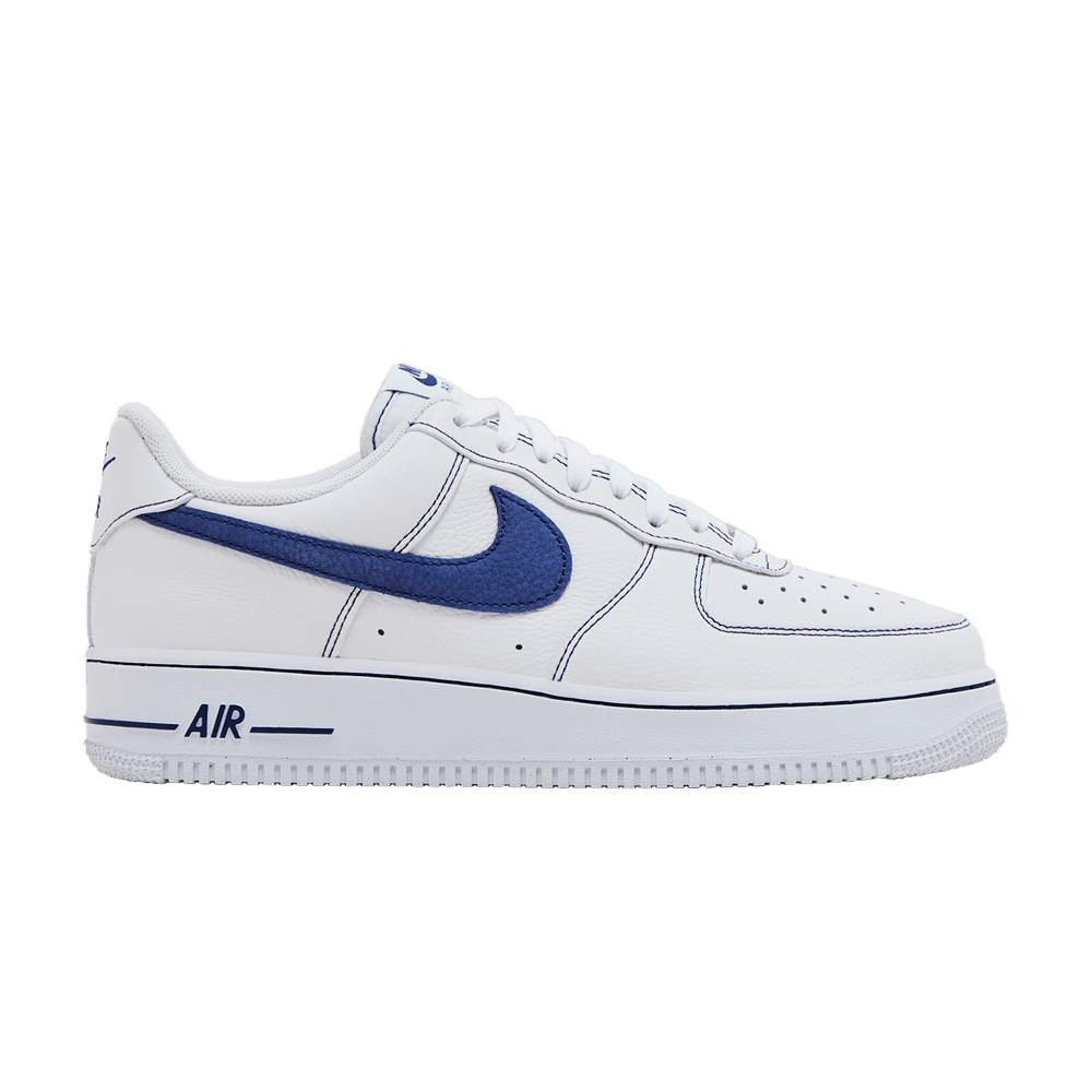 Nike Air Force 1 Low '07 LV8 White Deep Royal Blue
