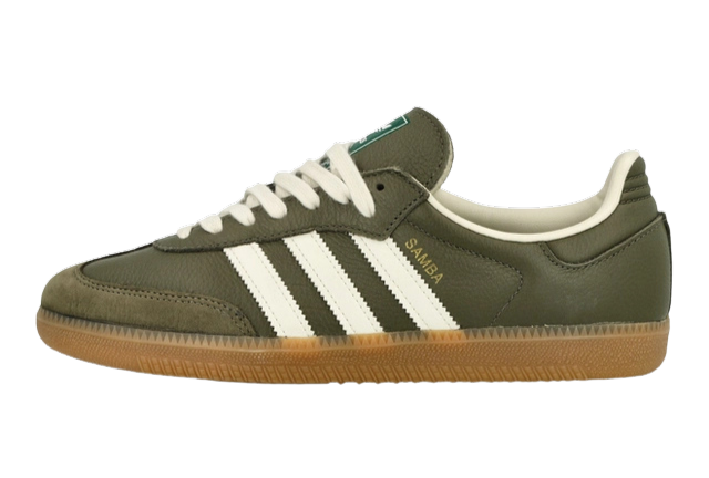 adidas Samba OG Medium Raw Khaki Gum