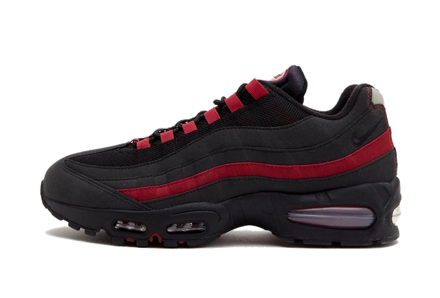 Nike Air Max 95 OG Big Bubble Black Crimson Grey