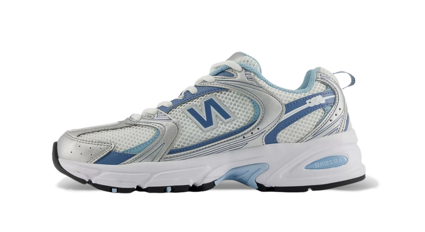 New Balance 530 Silver Metallic Heron Blue
