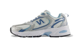 New Balance 530 Silver Metallic Heron Blue