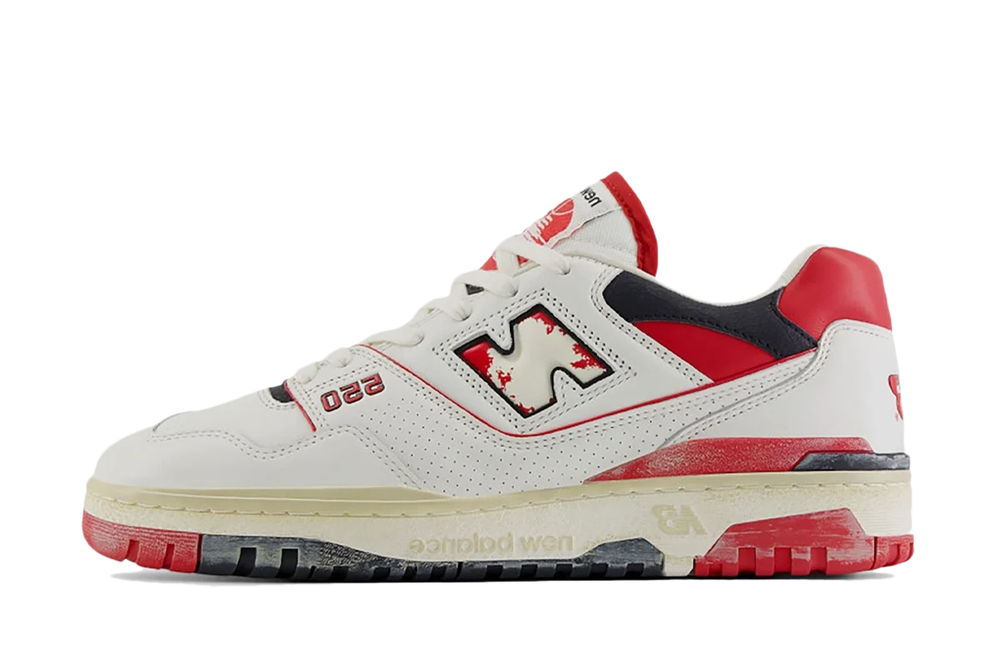 New Balance 550 Vintage Pack Team Red
