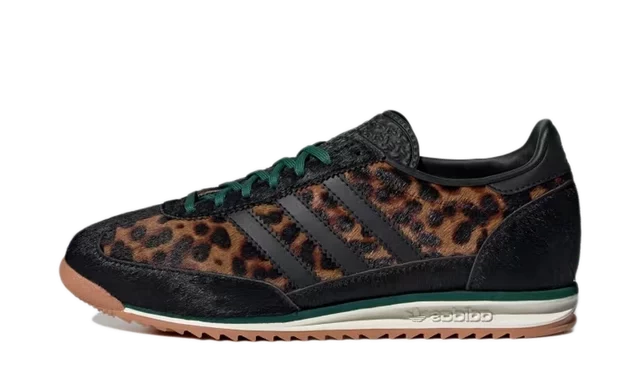 adidas SL 72 OG Leopard Print Collegiate Green (Women's)