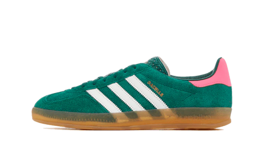 Adidas Gazelle Indoor Collegiate Green Lucid Pink (Women's)