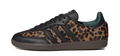 Adidas Samba OG Black Green Leopard (Women's)