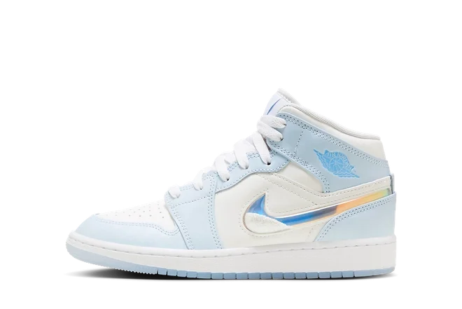 Jordan 1 Mid SE Glitter Swoosh (GS)
