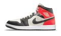 Jordan 1 Mid Newsprint Light Orewood Brown