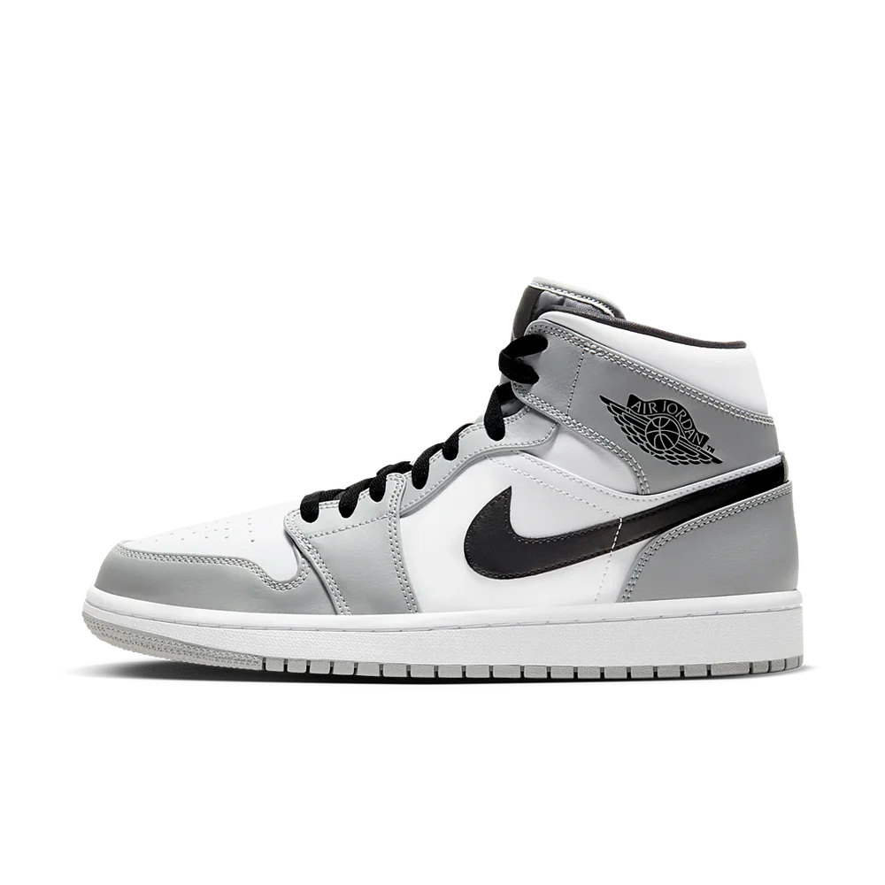 Jordan 1 Mid Light Smoke Grey