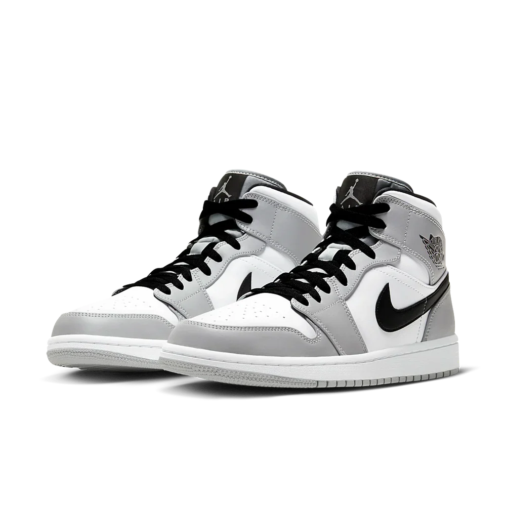 Jordan 1 Mid Light Smoke Grey