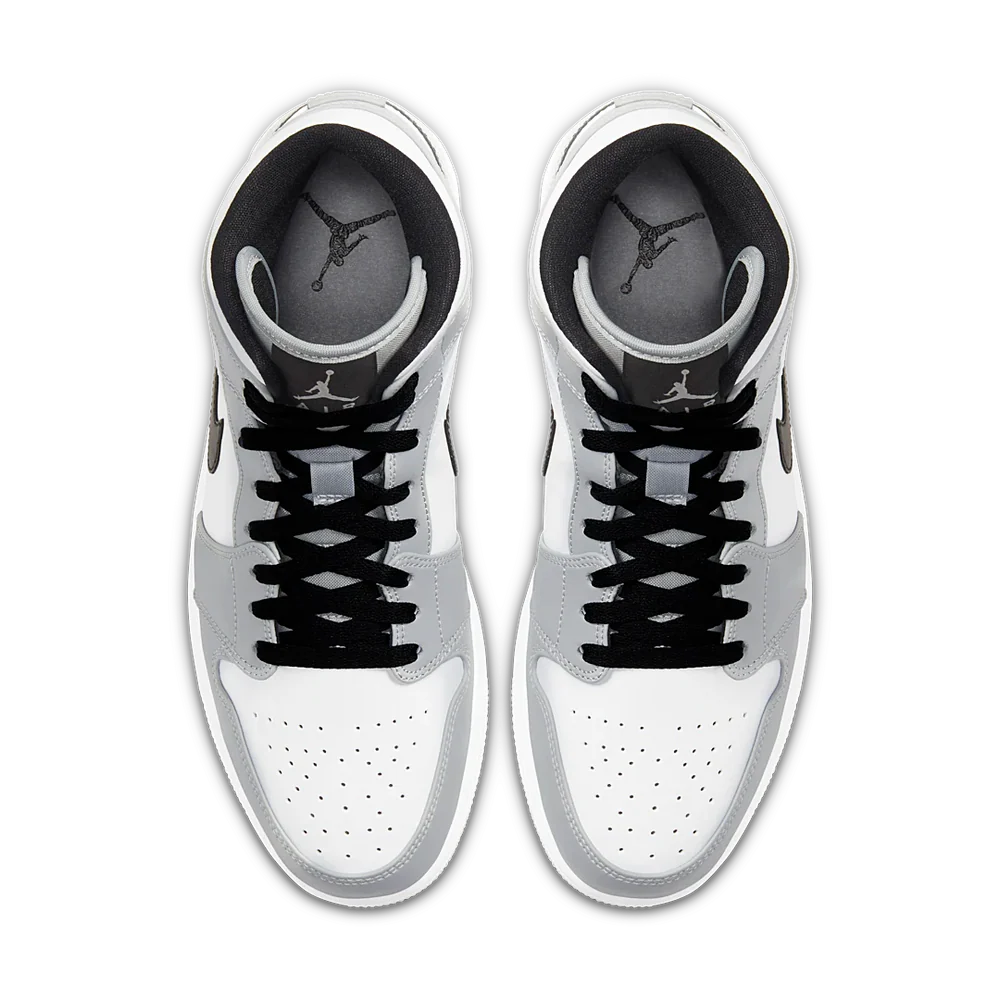 Jordan 1 Mid Light Smoke Grey